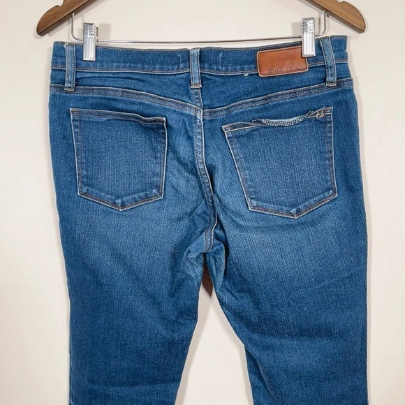 HENRY &  BELLE | DARK WASH SUPER SKINNY ANKLE JEANS - Picture 10 of 14